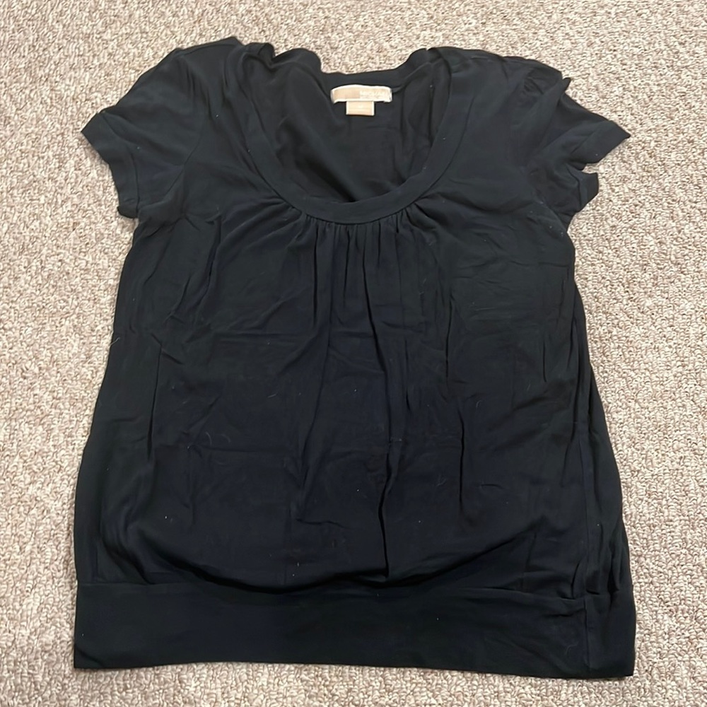 MICHAEL Michael Kors top, black, size M GUC!